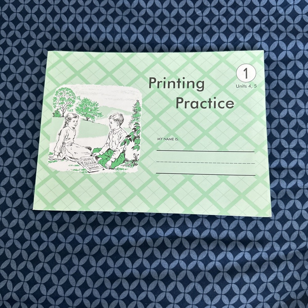 Rod and Staff — Printing Practice, Units 4, 5 (1986)