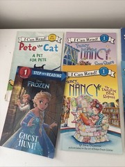 Lot of BOYS Level 1 Readers Books I Can Read Star Wars Paw Patrol Pete Cat