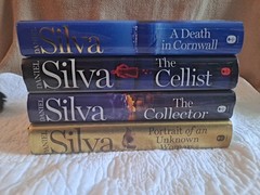 Lot Of 4 Daniel Silva Books Includes Two Signed First Editions See Pics & Desc.