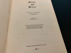 Steins and Prices -1st Edition- Paperback -June Dimsdle-104 pages (1970)