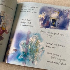A Christmas Carol Picture Book Alan Marks 2015 Usborne 9.9in Illustrated
