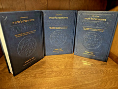 Ramban (3 Volume Set) Hardcover 2005-2007 Hebrew/English Edition by Nachmanides