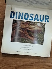 Dinosaur Photicular Hardcover Book Created By Dan Kainen & Kathy Wollard