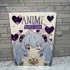 Anime Coloring Book „Advanced Coloring”, Bendon, anime coloring, girl & teens