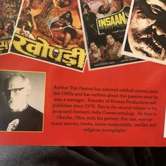 THE CINEMATIC ART OF FANTASTIC INDIA, VOL. 1: POSTERS, Press books By Tim Paxton