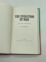 The Evolution of Man