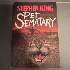 Stephen King Pet Sematary Doubleday 1983 Hardcover w/ Dust Jacket Horror