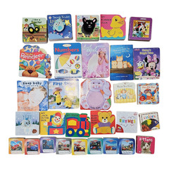 30 Children BOARD BOOK Lot Hardcover Baby Toddler Preschool Kids Small