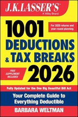 J. K. Lasser’s 1001 Deductions and Tax Breaks 2026 : Your Complete Guide to…