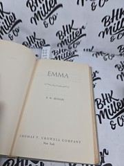 „Emma” By F.W. Kenyon, 1955 Thomas Y. Crowell Book Club Editon HC