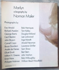 Marilyn A BIOGRAPHY Norman Mailer First Edition Paperback 1974