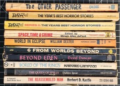 The Year’s Best Horror Stories Edited By Richard Davis 1971 First Edition Daw