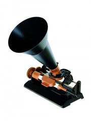 Gakken Edison Cylinder Mini-Phonograph Record Player Kit and Book from Japan NEW