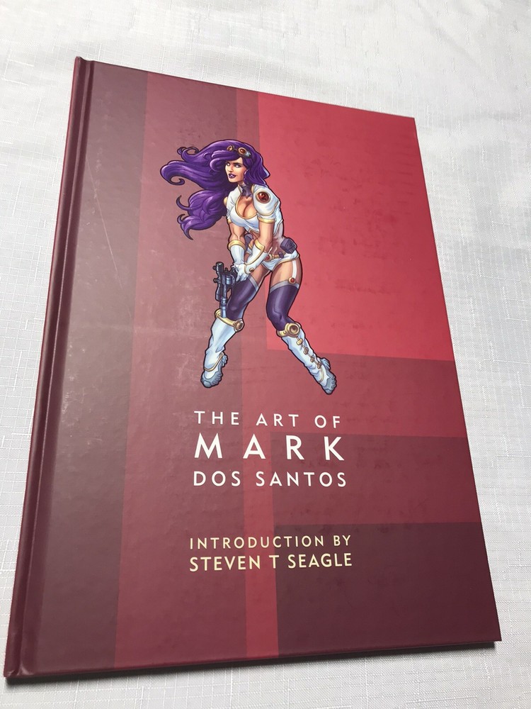 THE ART OF MARK DOS SANTOS Steven T. Seagle HC 2012 Modern Comic Fantasy