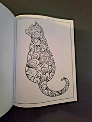Cat Coloring -32 Spring-Inspired Designs-Relaxing & Inspirational Adult Coloring