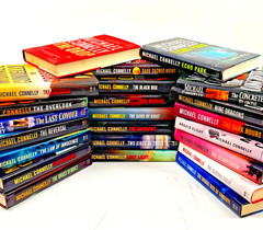 Lot of 10 Michael Connelly Crime Thriller Mystery Hardcovers Mixed Titles VG