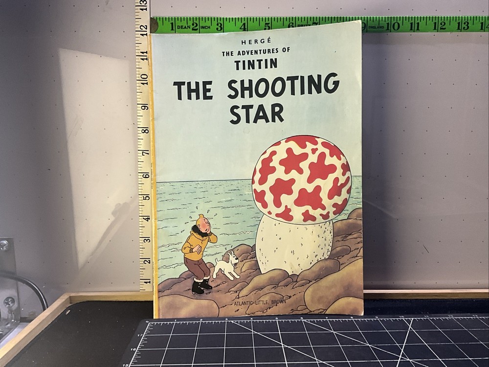 Herge The Adventures Of Tintin – The Shooting Star 1st American Edition Paperbac