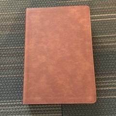 NASB Super Giant Print Reference Bible Burnt Sienna Leather Touch *NEW*