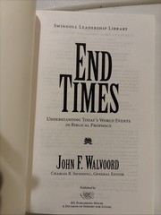 End Times by John F. Walvoord (2010, Trade Paperback)