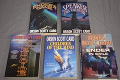Ender Quintet series/set Orson Scott Card (4 tpb, 1 HC,1st Edition/Varied Print)