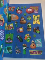 Big Idea 2003 VeggieTales Coloring Book UNCOLORED SC A Lesson In Thankfulness