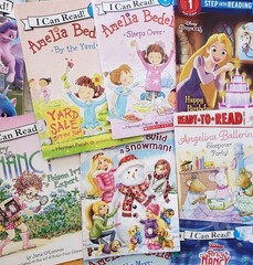 Random Lot of 12 *For Girls* ~Step into Reading 1 & I Can Read Level 1 Books