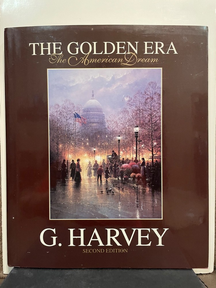 G. HARVEY 1992 „THE GOLDEN ERA – THE AMERICAN DREAM” 100+ COLOR PLATES NM