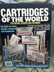 Cartridges of the World – 7th Edition,Revised and Expanded. 464 Pages. F. Barnes