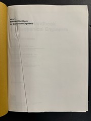 MARKS’ STANDARD HANDBOOK FOR MECHANICAL ENGINEERS 11th/Anniv Ed (2007, HC) VG