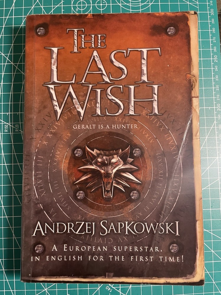 The Last Wish 1st Eng Ed 1st Print SC Andrzej Sapkowski Gollancz Fair Condition