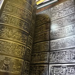 BOROBUDUR PRAYER IN STONE By Professor & Dumarcay Soekmono – Hardcover EXCELLENT