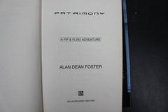 Patrimony Alan Dean Foster 2007 First Edition Pip & Flinx Sci-Fi Del Rey HCDJ