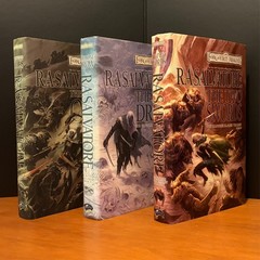 Forgotten Realms: Complete First Edition Hunter’s Blades Trilogy, Drizzt HC Lot