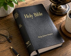 Original African Heritage Study Bible KJV Black Leatherette 1993 Winston