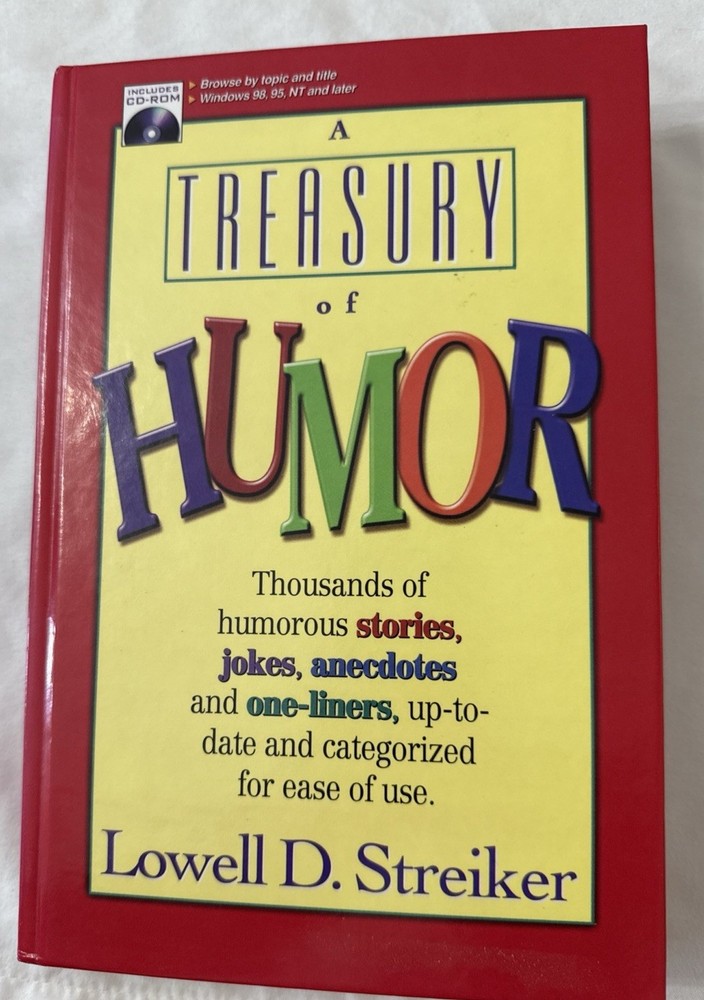 A Treasury of Humor: Thousands of Humorous Stories, Jokes, Anecdotes, No CD-ROM