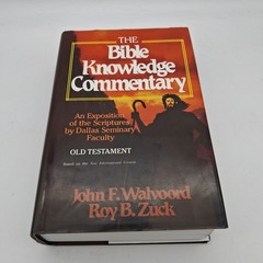 The Bible Knowledge Commentary Hardcover by Walvoord John F.