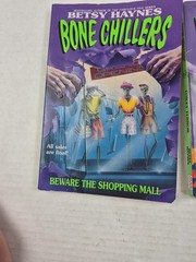 Bone Chillers Lot Betsy Haynes 1990s Vintage PB Horror #1 #11 Toilet Terror