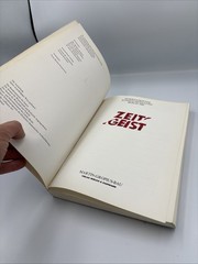 Zeitgeist by Verlag Frolich & Kaufmann in German (1982)