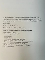 Vermont’s Granite Railroads: The Montpelier and Wells River and the Barre an…