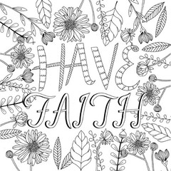 Inspirational Coloring Book for Adults 31 Pages Thick Paper Relaxing Artwork