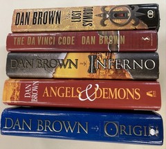 Rebecca Langdon Series lot of 5 HC DJ Dan Brown 2000s Good