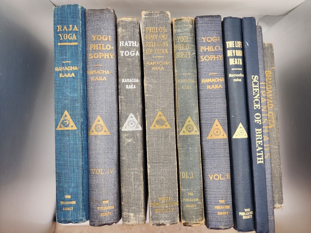 Yogi Ramacharaka Lot of 10 books. One owner. See photos for titles