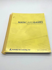 Activities for Learning Math Card Games 4th Edition Spiral-bound + DVD Included