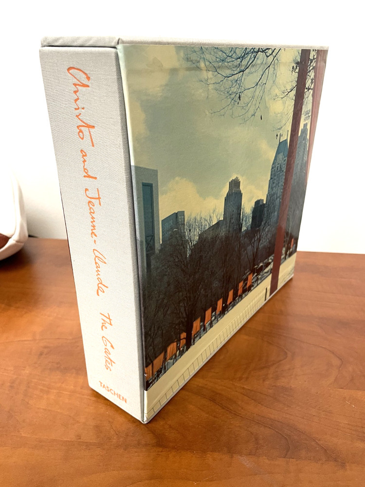 Christo and Jeanne Claude – The Gates Taschen Coffee Table Book- Signed copy