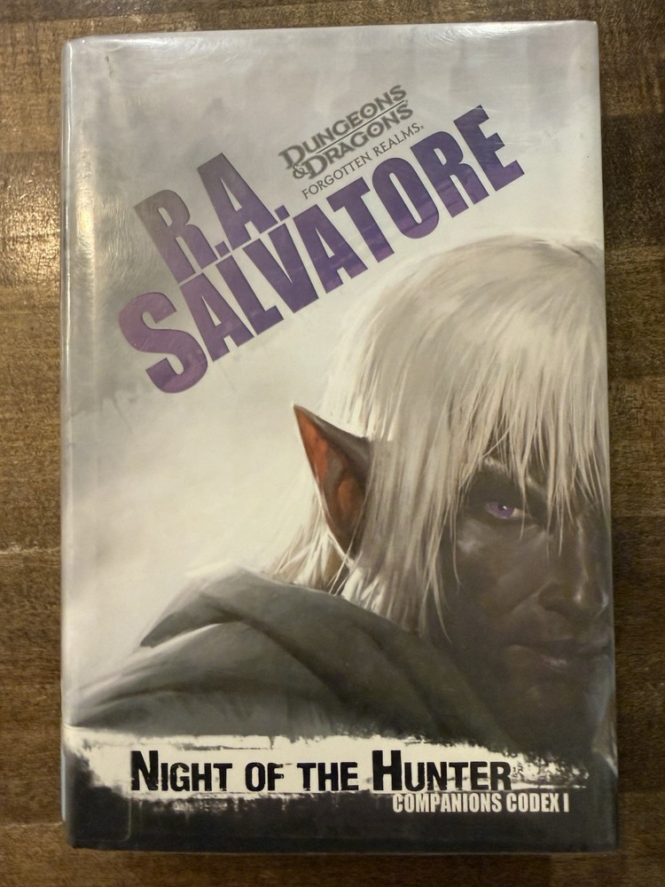 Night of the Hunter: Companions Codex I by R. A. Salvatore 1st Edition 1sr Print