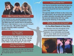 100 Gospel Tracts in Various Languages
