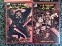 ✰ MONSTER GEOGRAPHICA 4 Book Lot d20 D&D 3.5 RPG Expeditious Retreat Qm42 NEWOoP