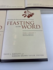 Lot of 5 Feasting on the Word Year Volumes 1-ABC 2-B 3-B By Bartlett & Taylor