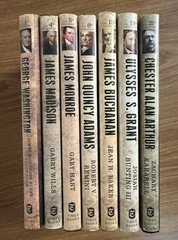 LOT of 7: THE AMERICAN PRESIDENTS SERIES by Genrl Editor A Schlesinger (HCDJ) VG
