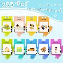 510 Sight Words, Talking Flash Cards-(Blue or Pink)